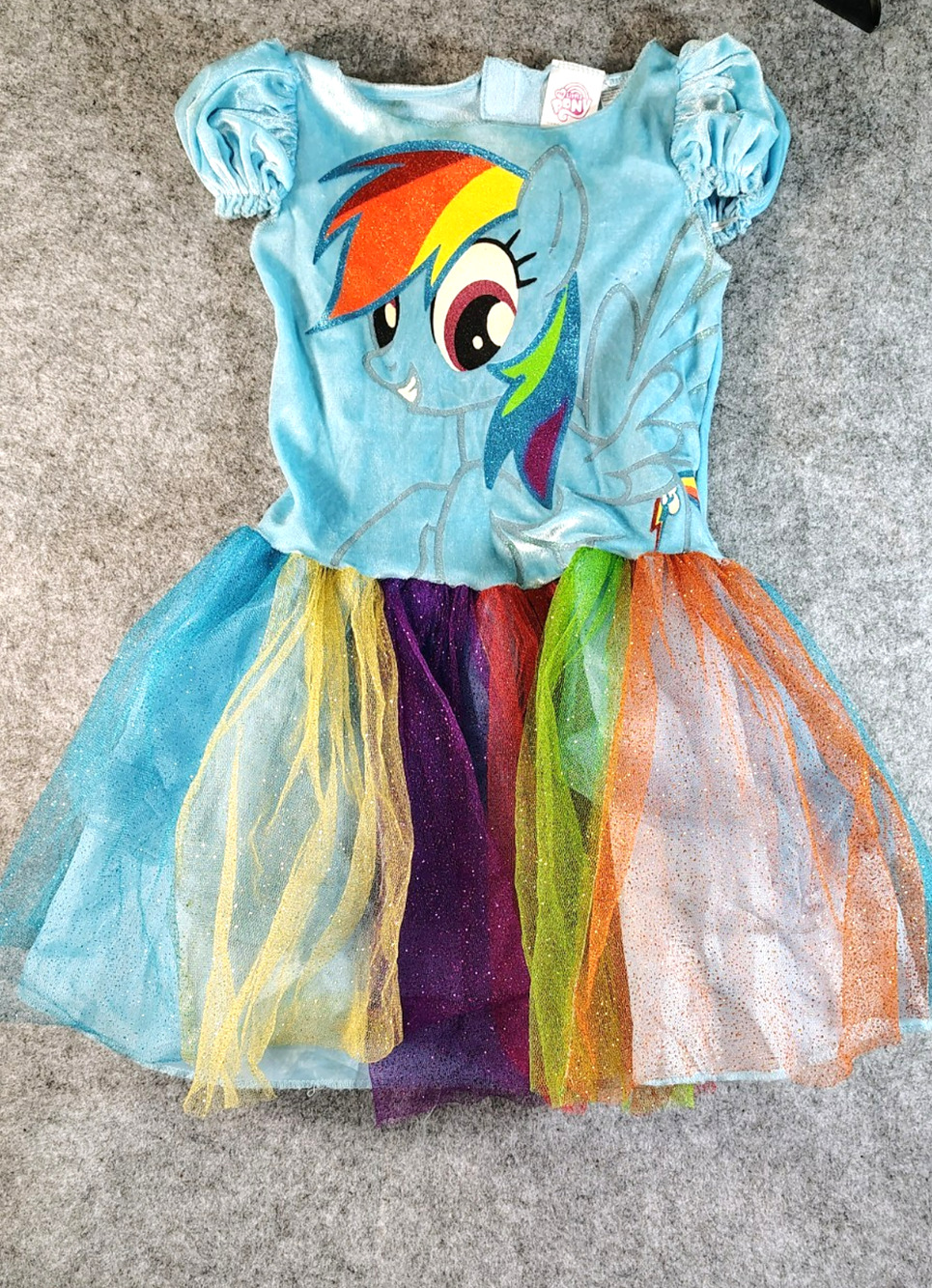 My Little Pony Dash Costume Tutu Dress Size S (4-6)